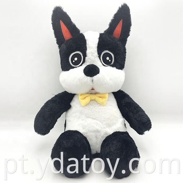 Puppy plush mascot pillow